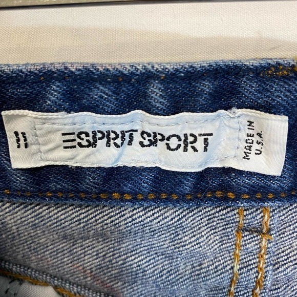 Esprit Vintage High Waist Tapered Leg Mom Jeans Size 11 - Picture 4 of 10